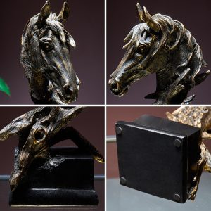 Tượng đầu ngựa phong cách Vintage CD473