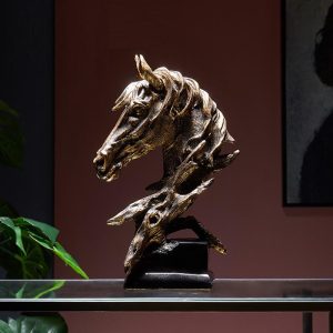 Tượng đầu ngựa phong cách Vintage CD473