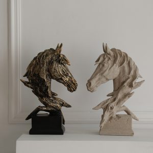 Tượng đầu ngựa phong cách Vintage CD473