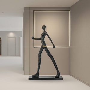 Tượng decor đèn Led hình khối CD925