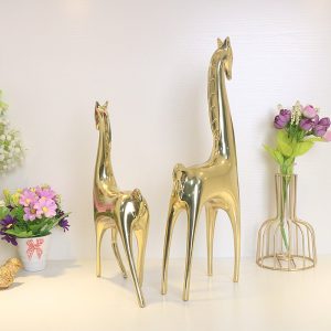 Tượng hươu bằng đồng CD523