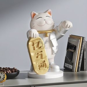 Tượng mèo may mắn dùng làm quà tặng CD1254