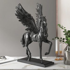 Tượng decor ngựa thiên thần CD722