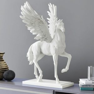 Tượng decor ngựa thiên thần CD722
