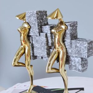 Tượng decor trang trí trìu tượng CD460