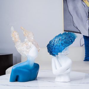 Tượng decor nam thần, nữ thần sáng tạo CD49