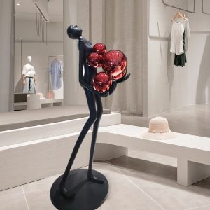 Mua tượng nghệ thuật kết hợp đèn sàn trang trí sang trọng CD456