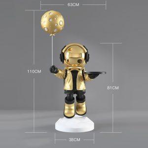 Tượng decor phi hành gia bồi bàn CD773