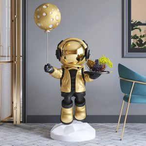 Tượng decor phi hành gia bồi bàn CD773