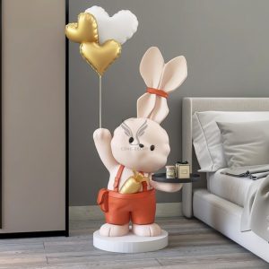 Tượng thỏ bồi bàn CD1327