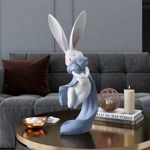 Tượng thỏ tai dài để sàn CD1305