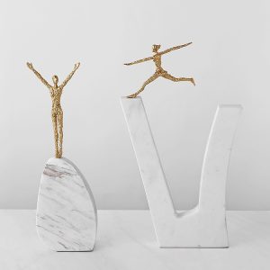 Tượng vận động viên nghệ thuật trang trí CD811