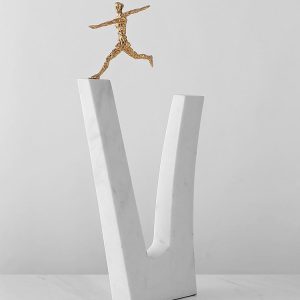 Tượng vận động viên nghệ thuật trang trí CD811