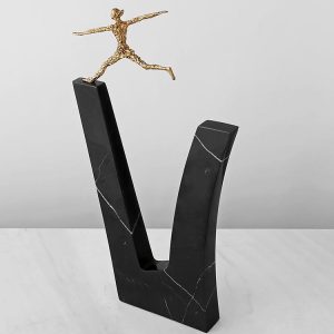 Tượng vận động viên nghệ thuật trang trí CD811