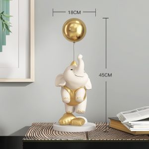 Tượng voi bóng bay để bàn CD1304
