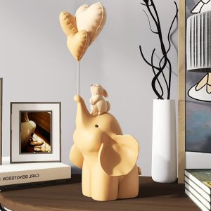 Tượng voi composite để bàn CD1277