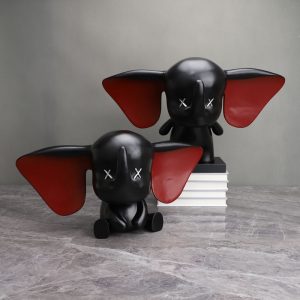 Decor tượng voi trang trí CD140