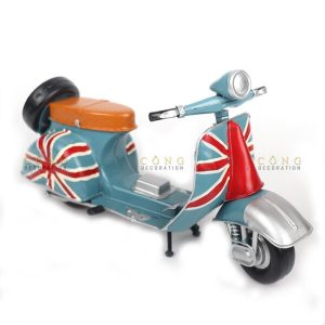 Xe mô hình vespa cờ nước Anh