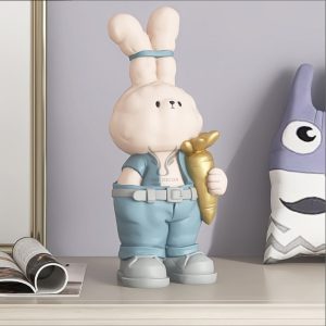 Tượng thỏ bồi bàn CD1263