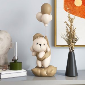 Mẫu chó nhỏ để sàn dễ thương CD1274