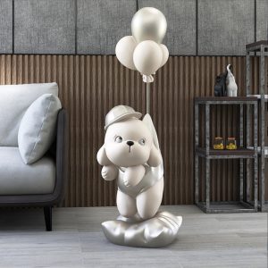 Mẫu chó nhỏ để sàn dễ thương CD1274